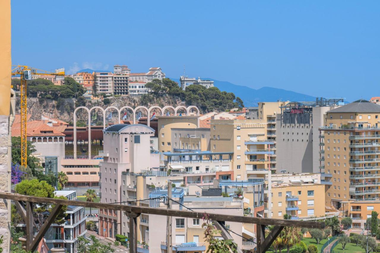 Proche Monaco, Vue Mer Et Acces A La Plage Saint-Antoine  Extérieur photo